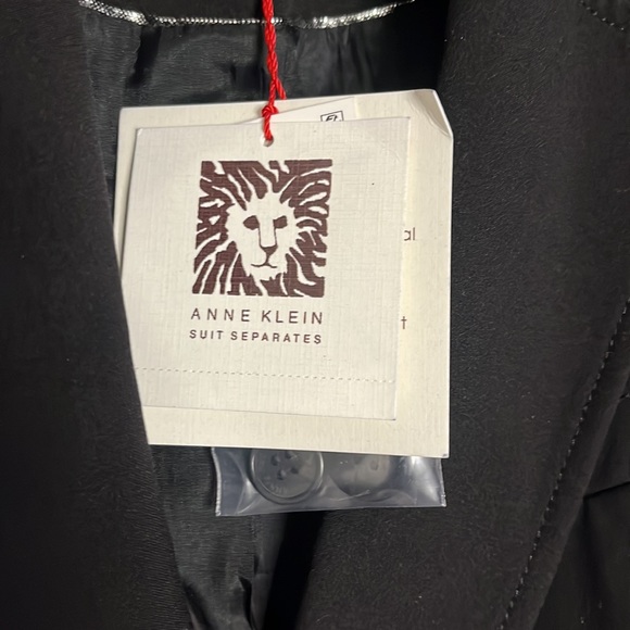 Anne Klein | Bi-Stretch Two-Button Front Jacket - Picture 5 of 8